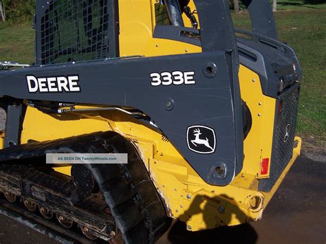 specs on a 333e john deere skid steer|john deere 333e track size.